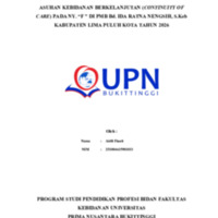 <a href="/items/browse?advanced%5B0%5D%5Belement_id%5D=50&advanced%5B0%5D%5Btype%5D=is+exactly&advanced%5B0%5D%5Bterms%5D=LAPORAN+ASUHAN+KEBIDANAN+BERKELANJUTAN+%28CONTINUITY+OF+CARE%29+PADA+NY.+%E2%80%9CF+%E2%80%9D+DI+PMB+Bd.+IDA+RATNA+NENGSIH%2C+S.Keb+KABUPATEN+LIMA+PULUH+KOTA+TAHUN+2026">LAPORAN ASUHAN KEBIDANAN BERKELANJUTAN (CONTINUITY OF CARE) PADA NY. “F ” DI PMB Bd. IDA RATNA NENGSIH, S.Keb KABUPATEN LIMA PULUH KOTA TAHUN 2026</a>